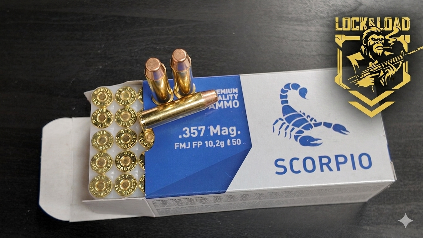 CARTUȘ .357 Magnum (CUTIE 50 BUC)