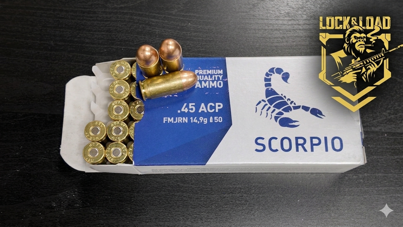 CARTUȘ .45 ACP (CUTIE 50 BUC)